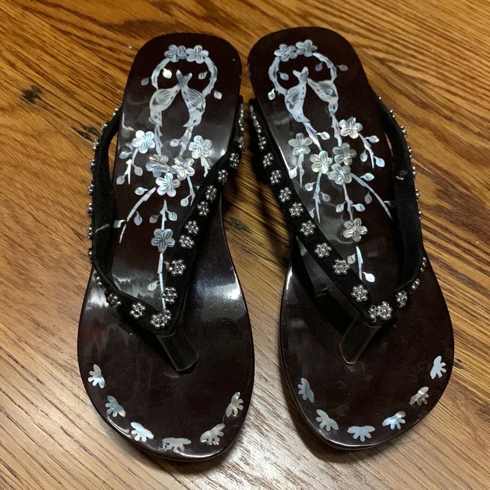 Japanese Inlayed Sandal US Size 7